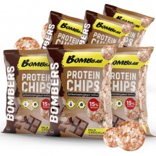 Bombbar - Bombers protein chips (50г) молочный шоколад